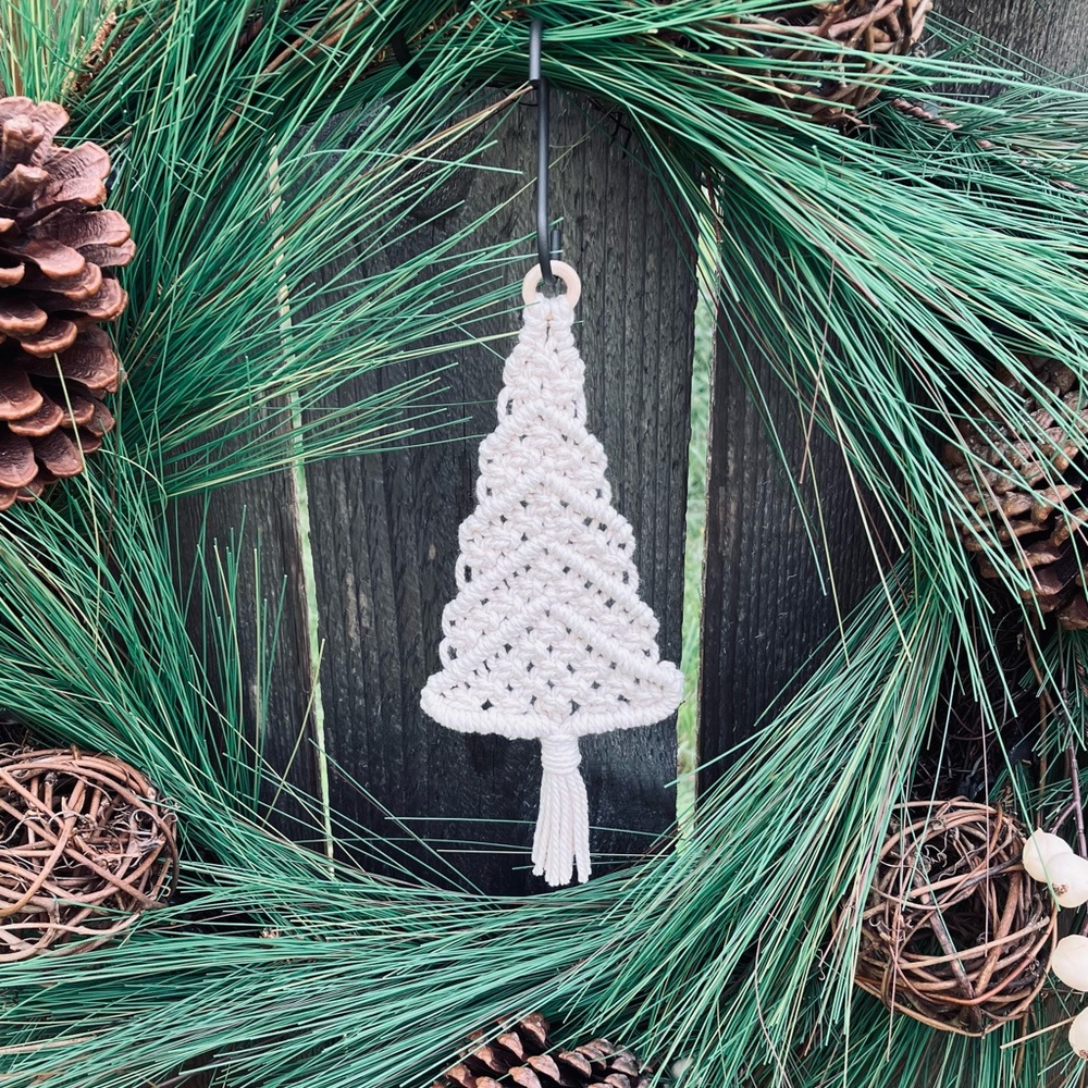 Miniature macrame tree - Picture 2 of 6